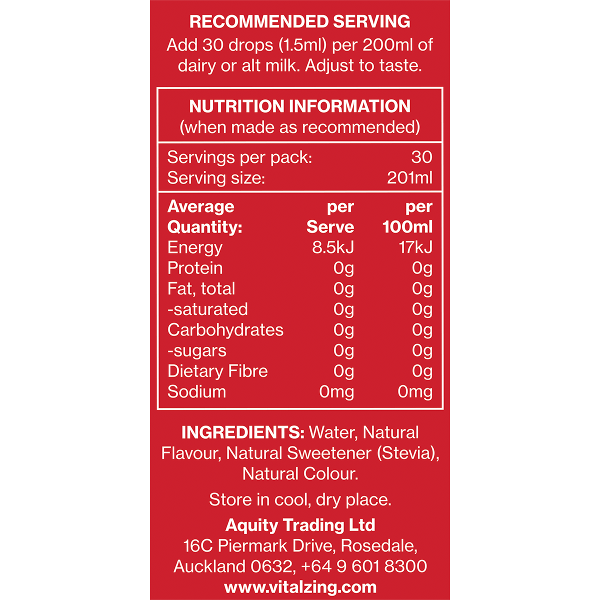 Milk Drops Strawberry