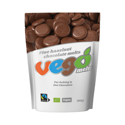 Vego Fine Hazelnut Chocolate Melts 180g