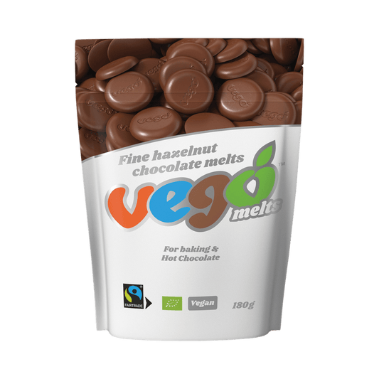Vego Fine Hazelnut Chocolate Melts 180g