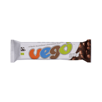 Vego Whole Hazelnut Chocolate Bar 10 x150g