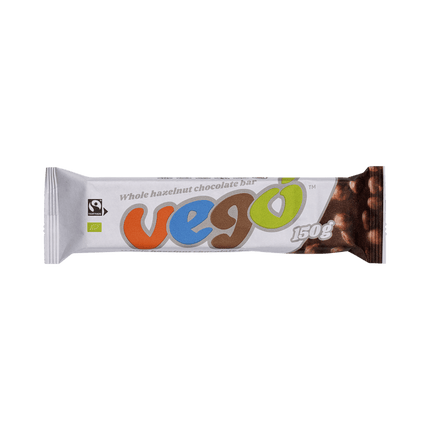 Vego Whole Hazelnut Chocolate Bar 10 x150g