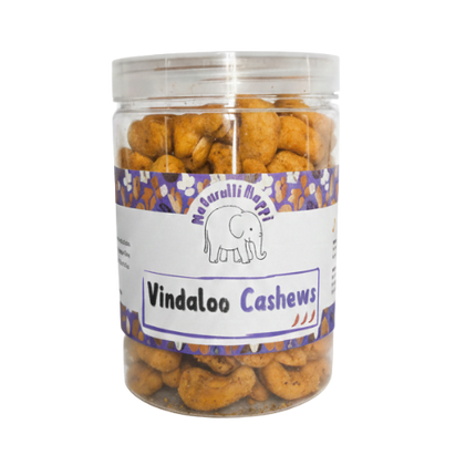 Naturalli Happi Cashews in spicy vindaloo flavor