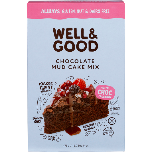 Chocolate Mud Cake Mix with Choc Frosting