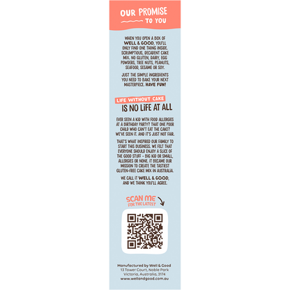 Vanilla Cupcake Mix with Icing & Sprinkles