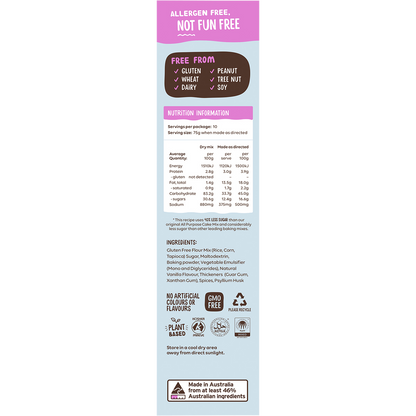 All Purpose Cake Mix 40% Less Sugar