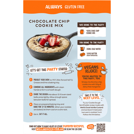 Chocolate Chip Cookie Mix
