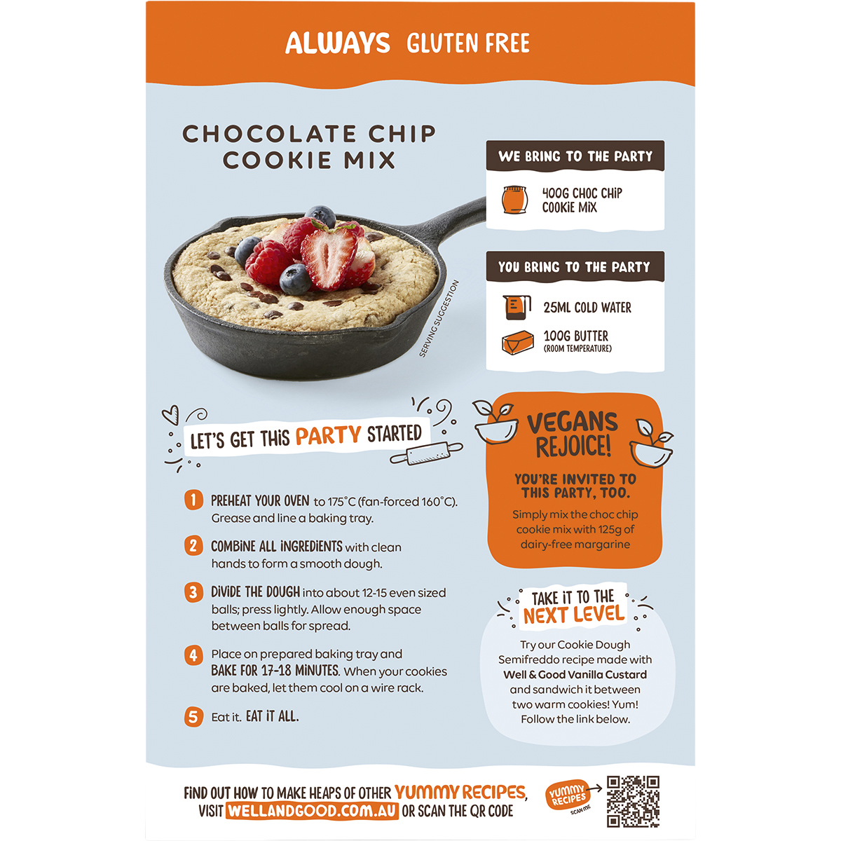 Chocolate Chip Cookie Mix