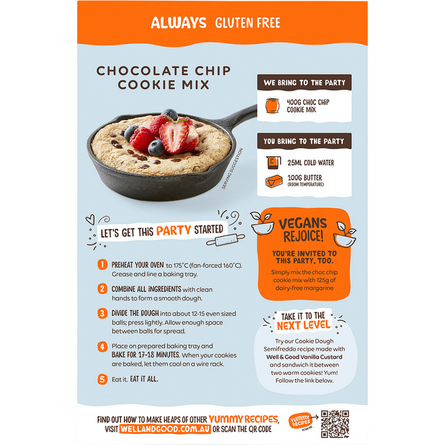 Chocolate Chip Cookie Mix