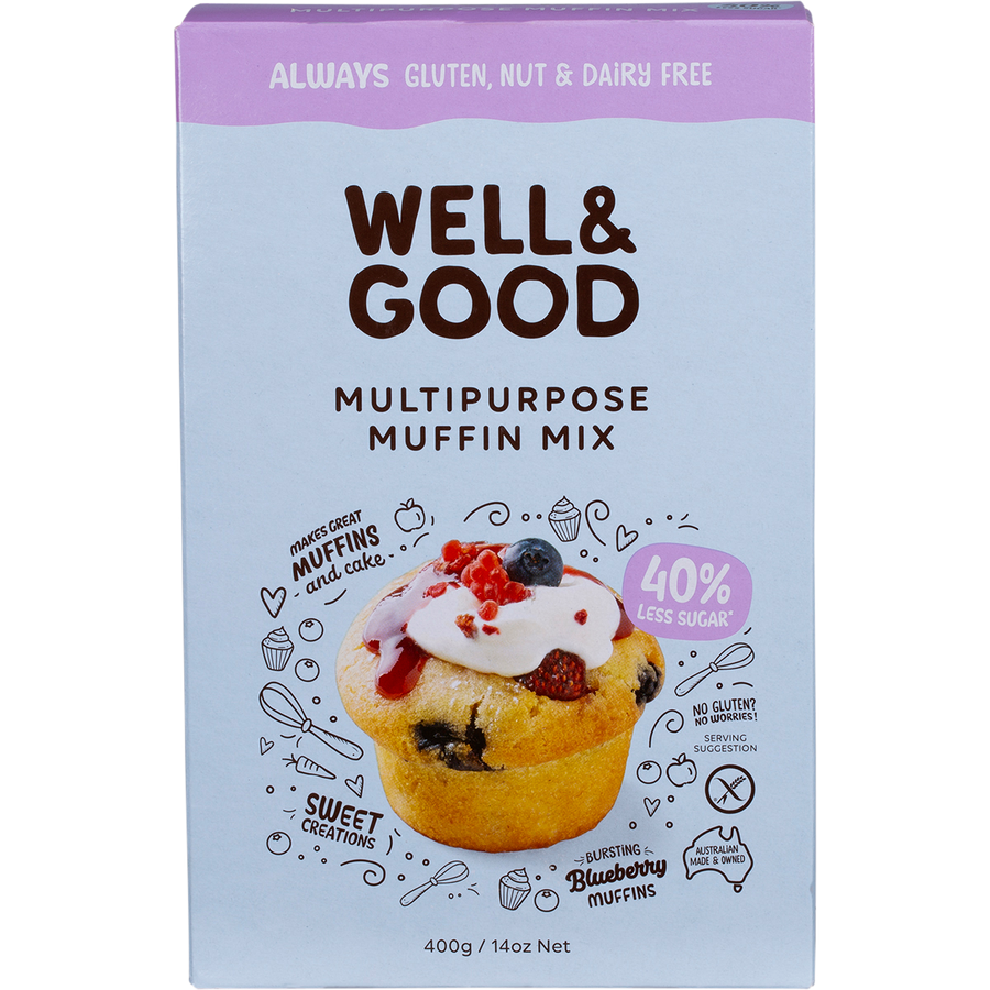 Multipurpose Muffin Mix 40% Less Sugar