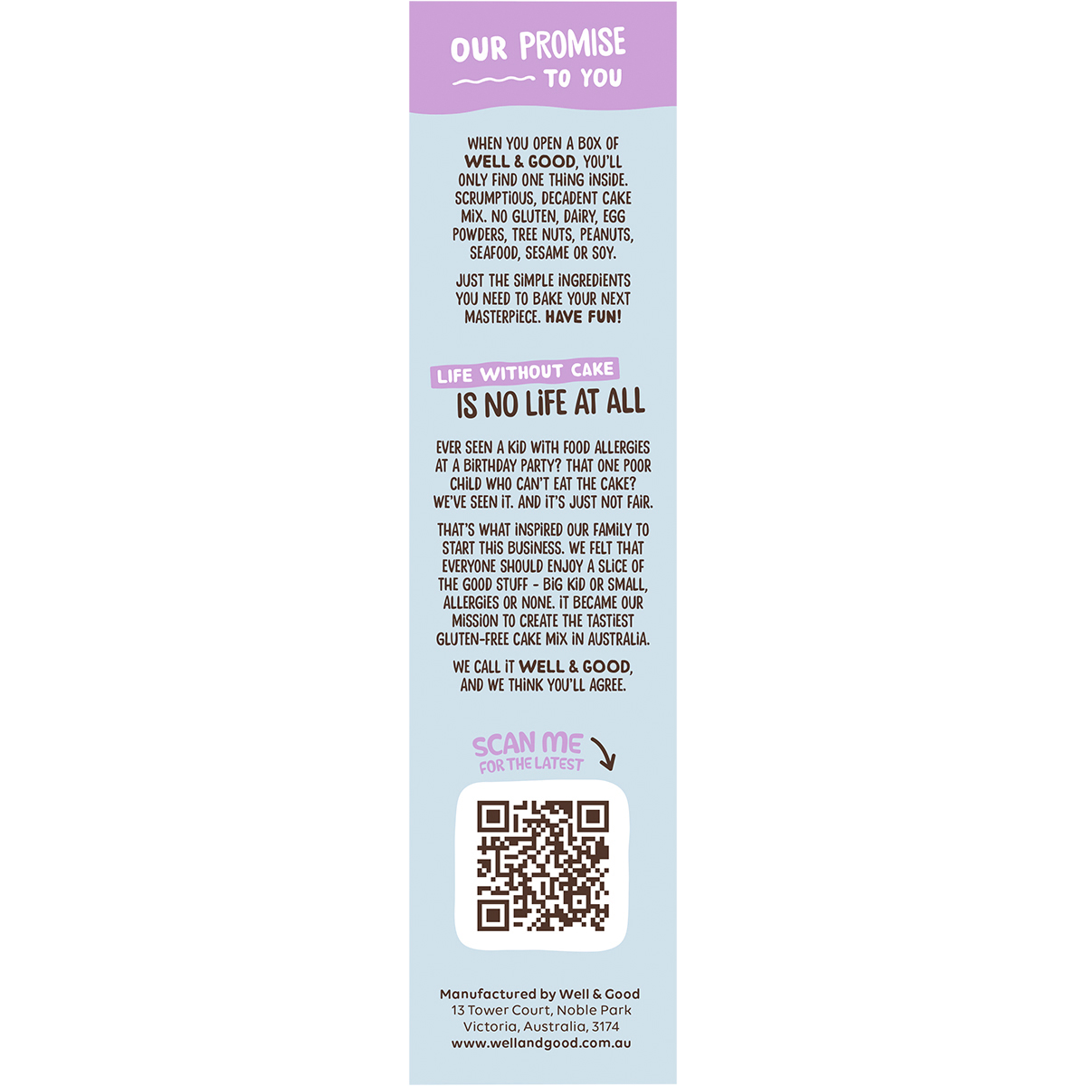 Multipurpose Muffin Mix 40% Less Sugar