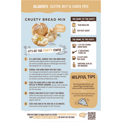 Crusty Bread Mix