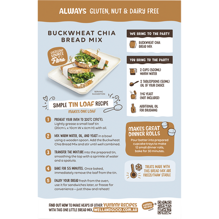 Buckwheat & Chia Bread Mix