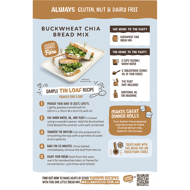 Buckwheat & Chia Bread Mix