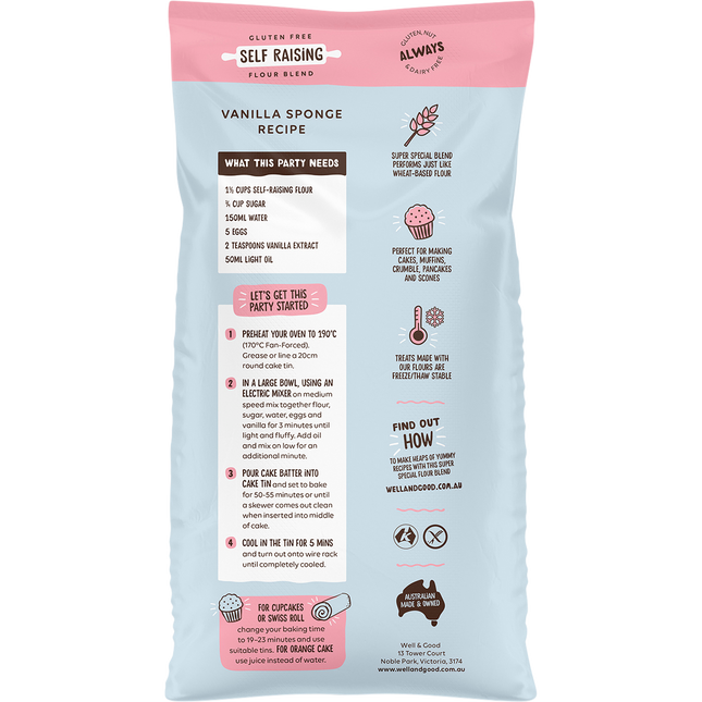 Self Raising Flour Blend