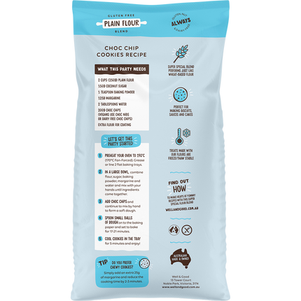 Gluten-free plain flour perfect for pastries and baking