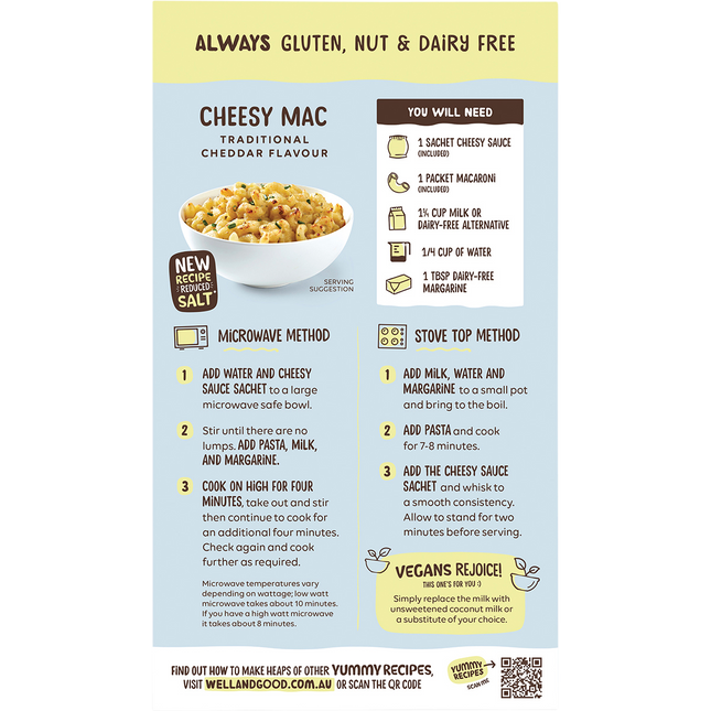 Cheesy Mac Traditional Cheddar Flavour