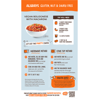 Vegan Bolognese with Macaroni