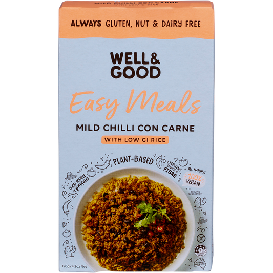 Mild Chilli Con Carne with Low GI Rice