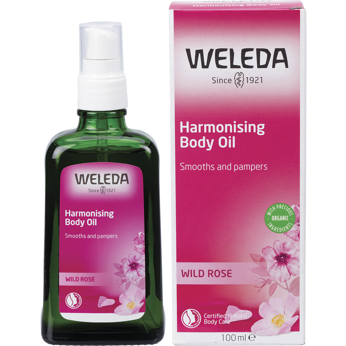 Harmonising Body Oil Wild Rose