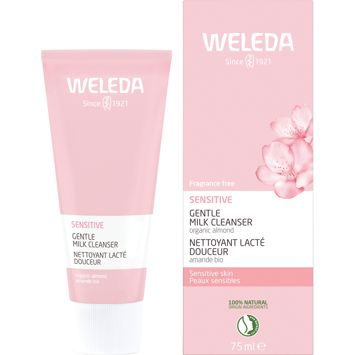 Sensitive Gentle Milk Cleanser Almond