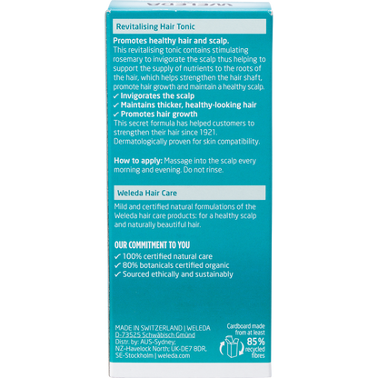 Revitalising Hair Tonic Rosemary