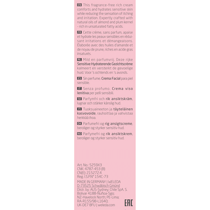 Sensitive Soothing Moisturiser Almond