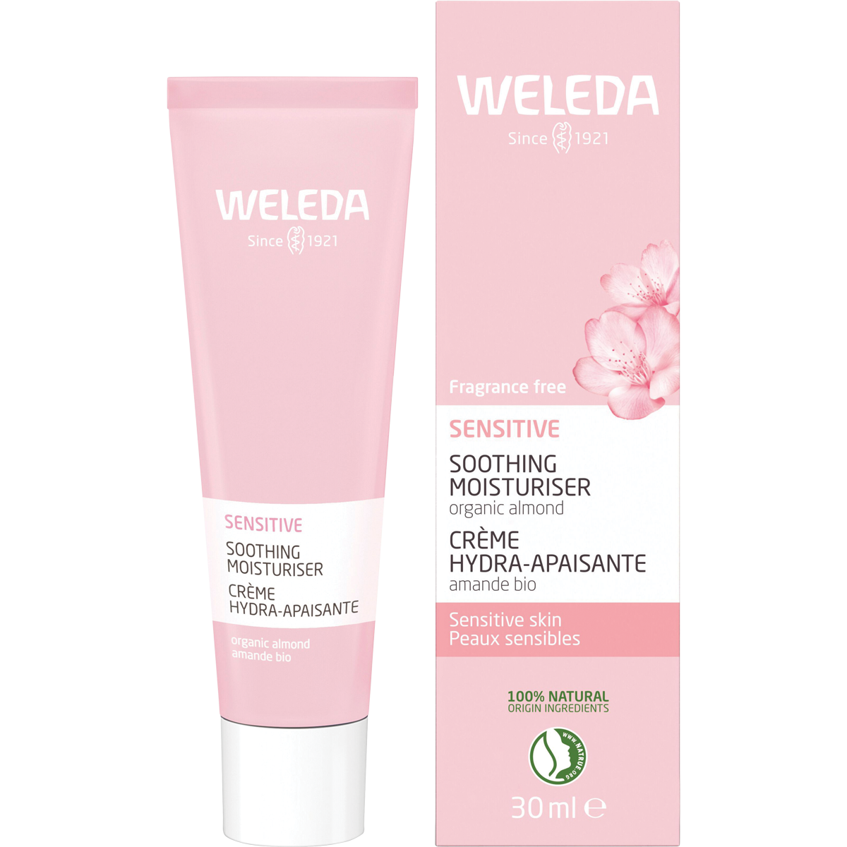 Sensitive Soothing Moisturiser Almond