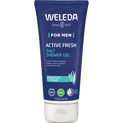 Active Fresh 3 in 1 Shower Gel Men