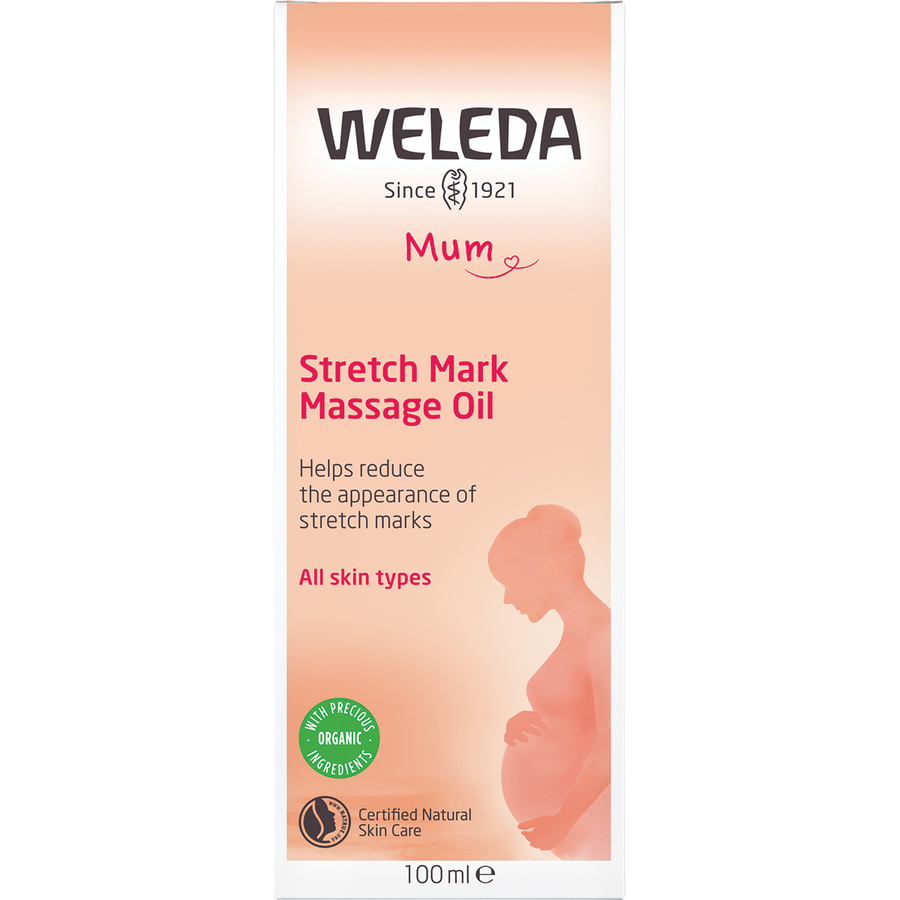 Stretch Mark Massage Oil Mum
