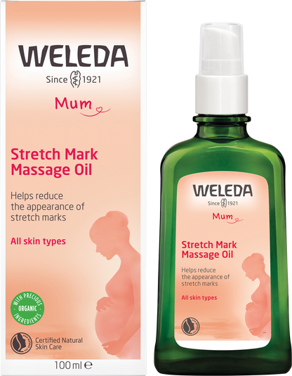 Stretch Mark Massage Oil Mum