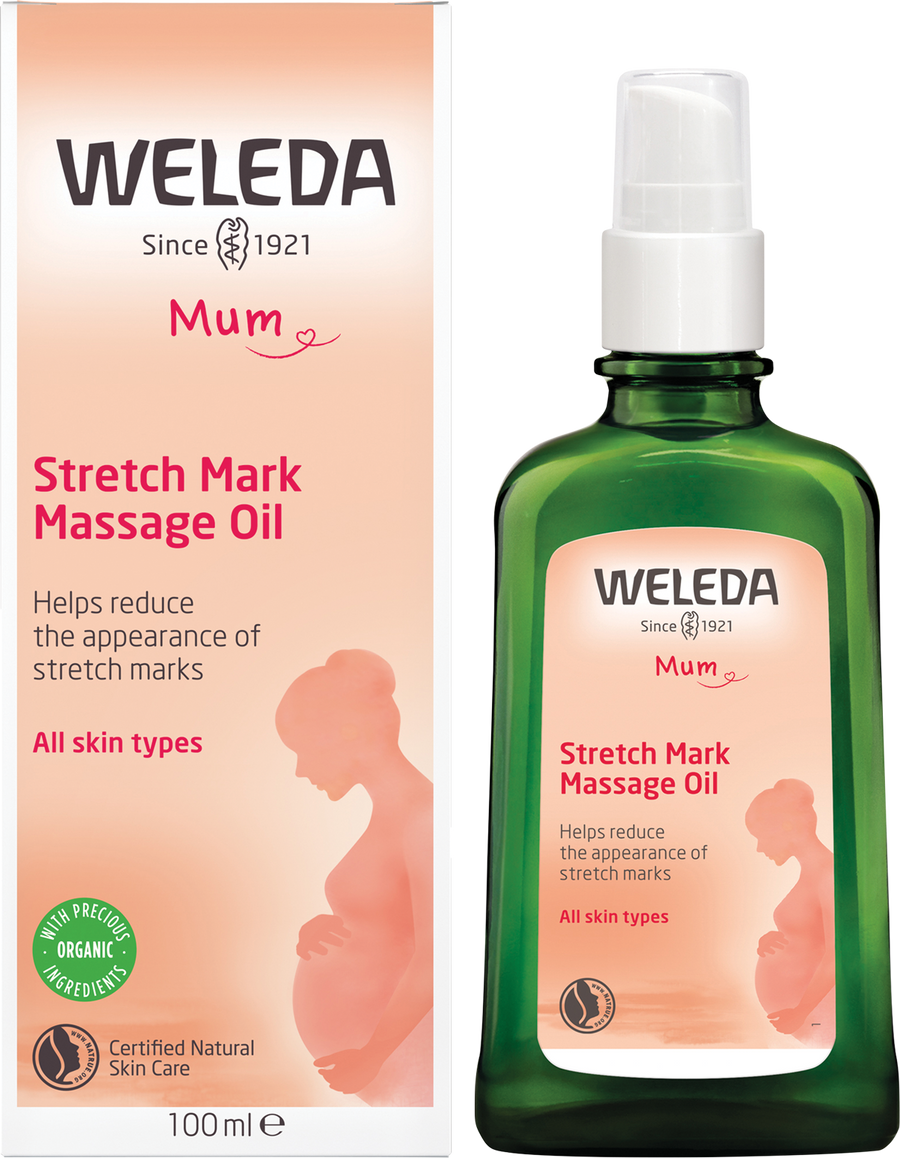 Stretch Mark Massage Oil Mum