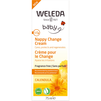 Baby Nappy Change Cream Calendula Fragrance Free