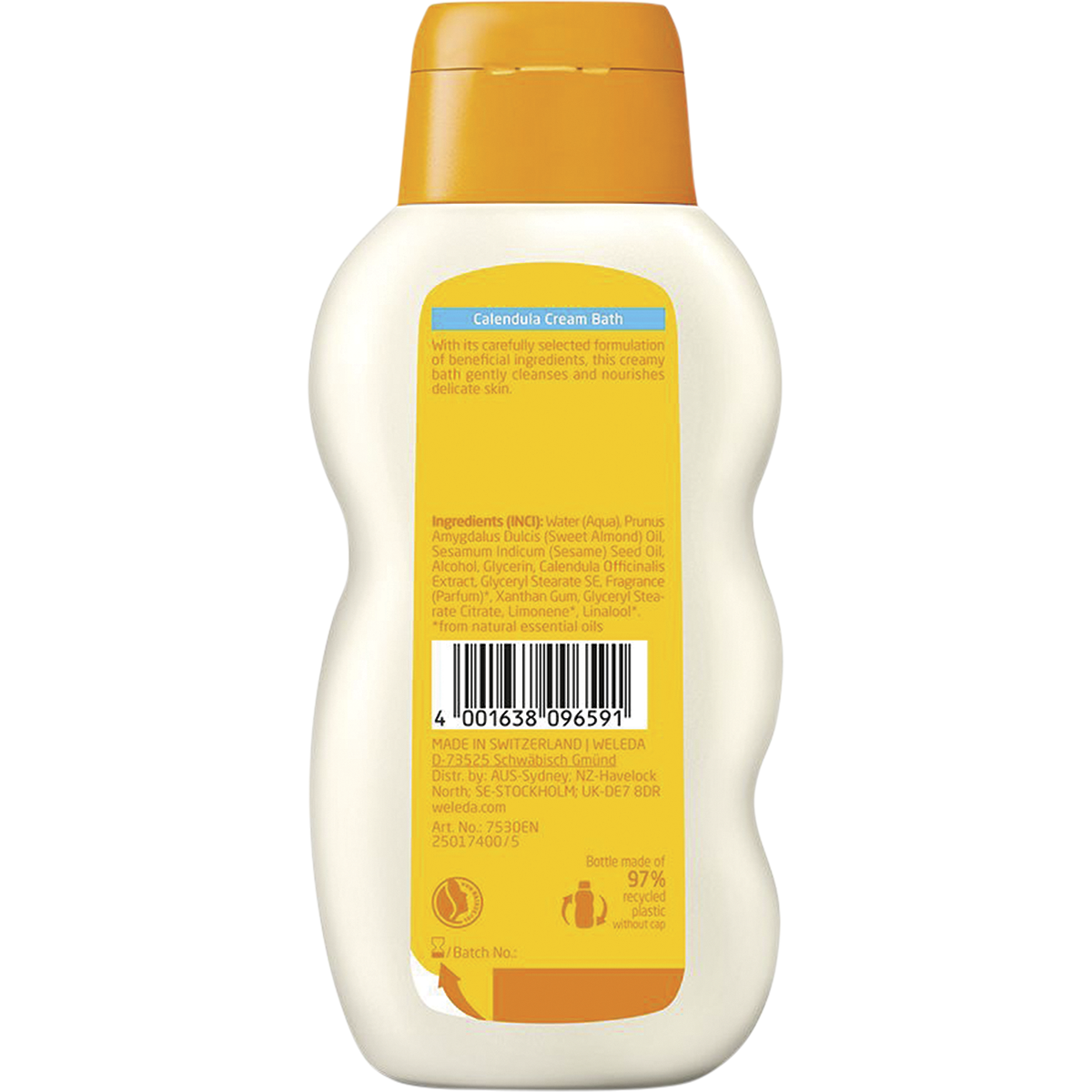 Calendula Cream Bath Baby