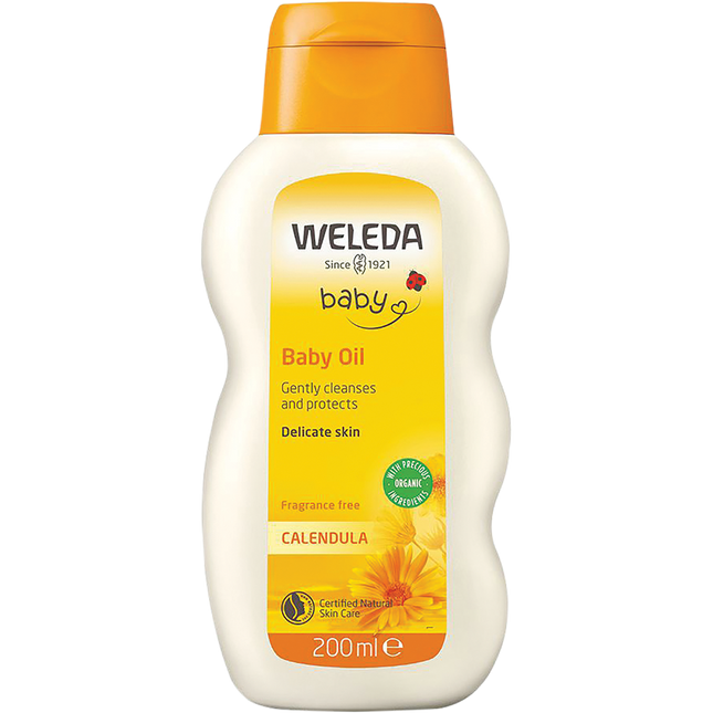 Calendula Baby Oil Fragrance Free