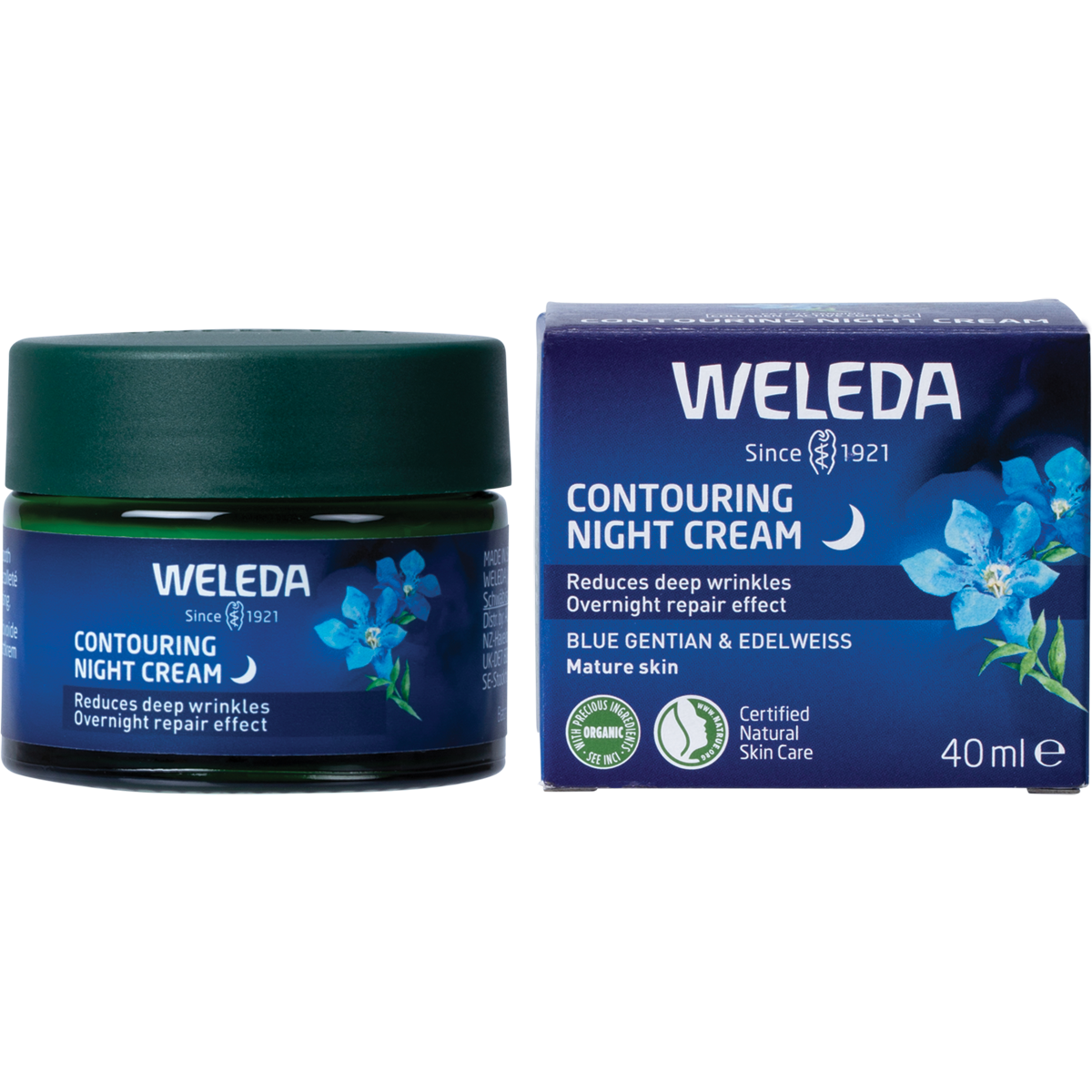 Contouring Night Cream Blue Gentian & Edelweiss