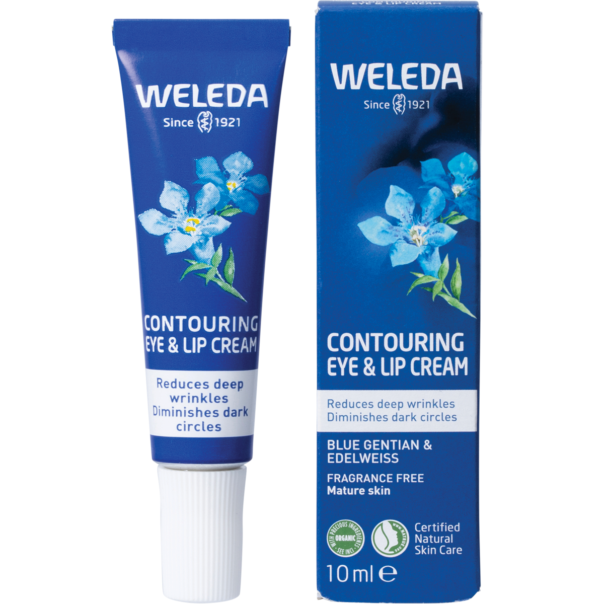 Contouring Eye & Lip Cream Blue Gentian & Edelweiss