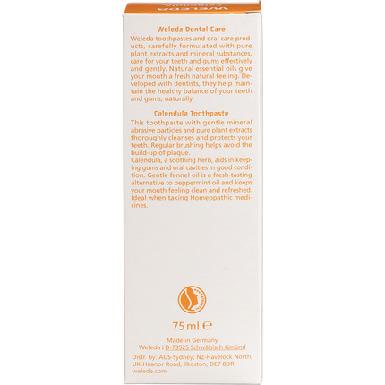 Toothpaste Calendula Fennel Flavour