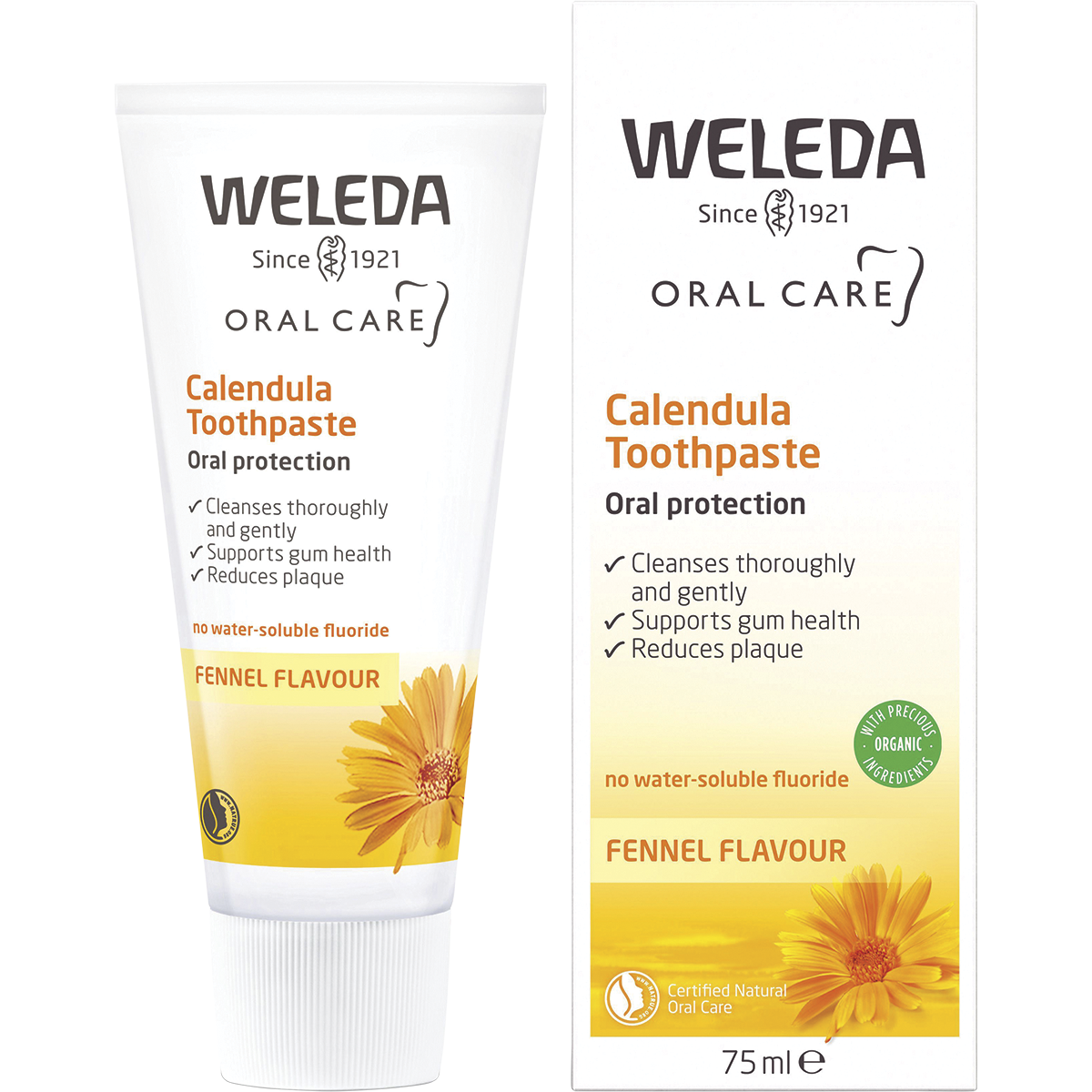 Toothpaste Calendula Fennel Flavour