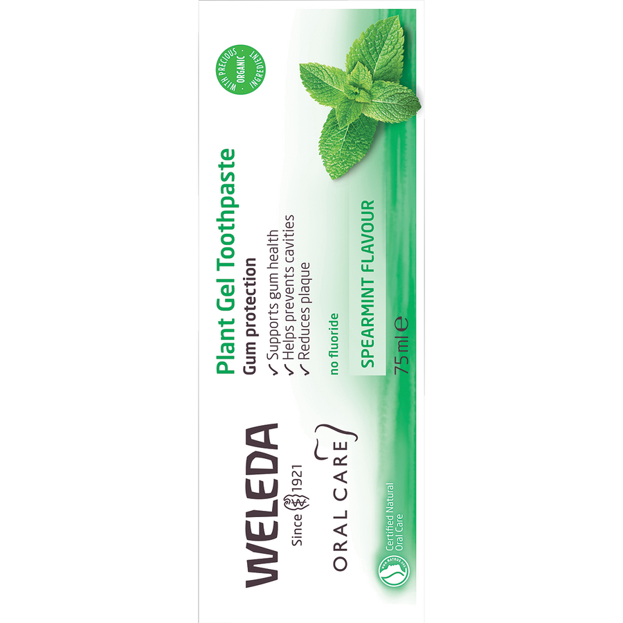 Toothpaste Plant Gel Spearmint Flavour