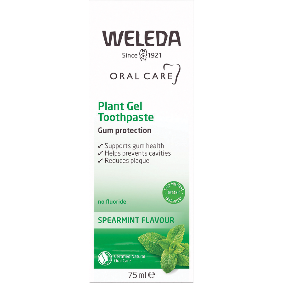 Toothpaste Plant Gel Spearmint Flavour