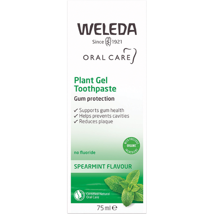 Toothpaste Plant Gel Spearmint Flavour