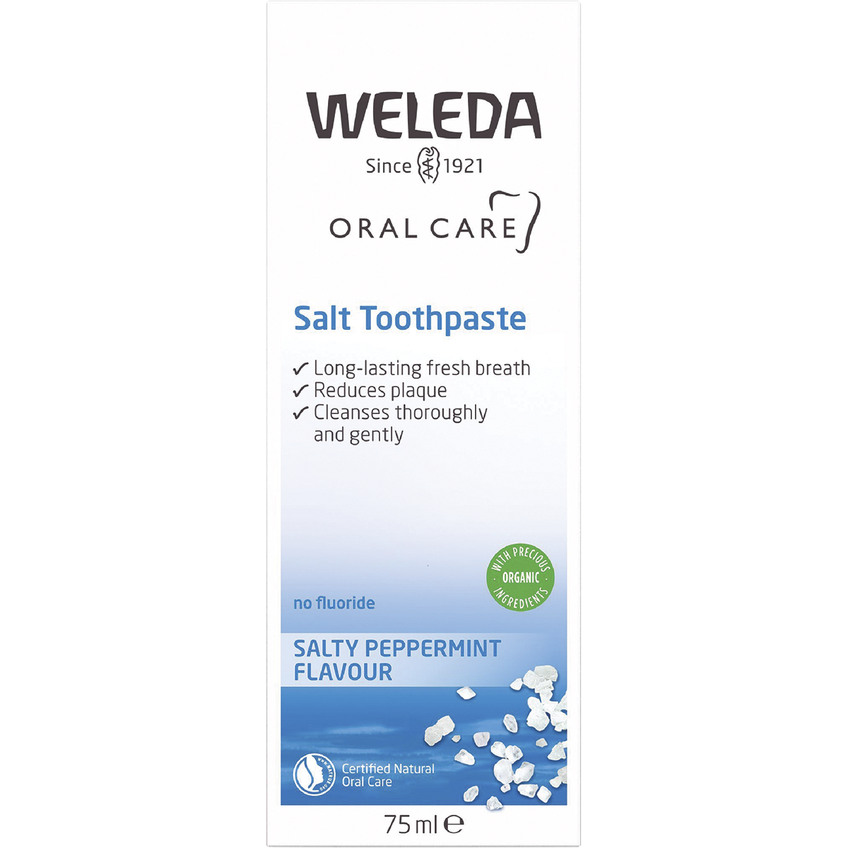 Toothpaste Salt Salty Peppermint Flavour