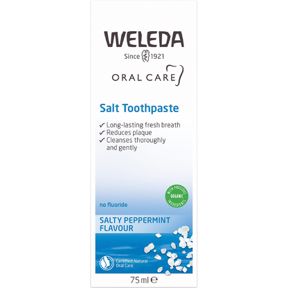 Toothpaste Salt Salty Peppermint Flavour