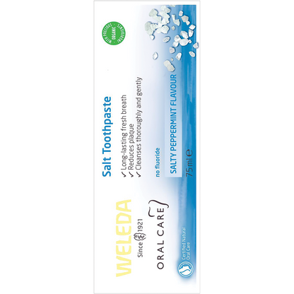 Toothpaste Salt Salty Peppermint Flavour