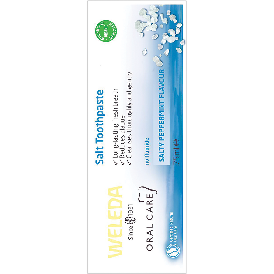 Toothpaste Salt Salty Peppermint Flavour