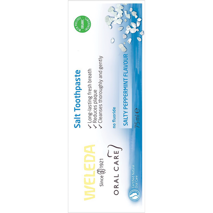 Toothpaste Salt Salty Peppermint Flavour
