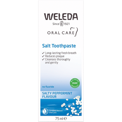 Toothpaste Salt Salty Peppermint Flavour