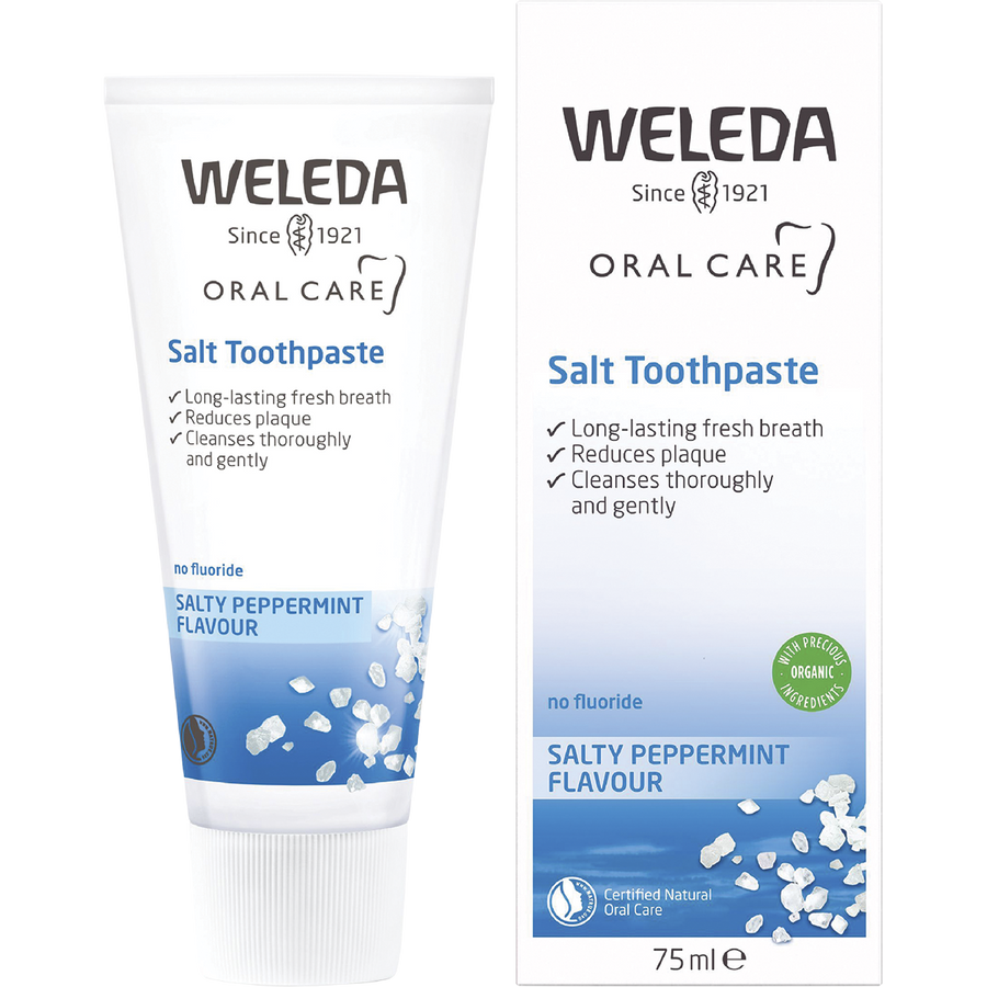 Toothpaste Salt Salty Peppermint Flavour