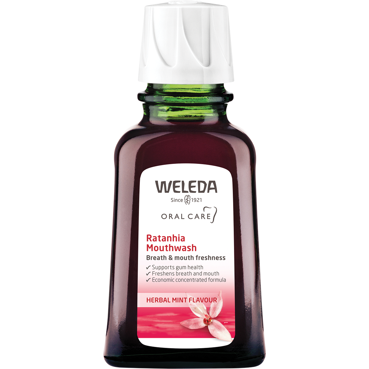 Mouthwash Ratanhia Herbal Mint Flavour