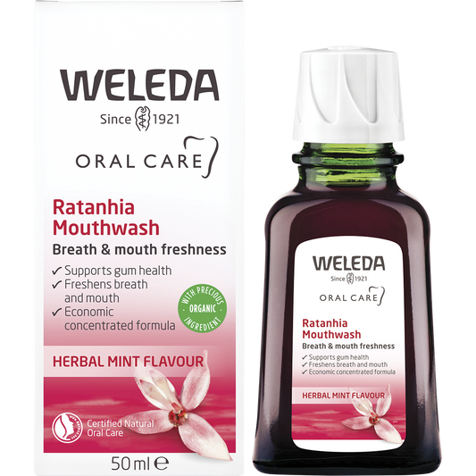Mouthwash Ratanhia Herbal Mint Flavour